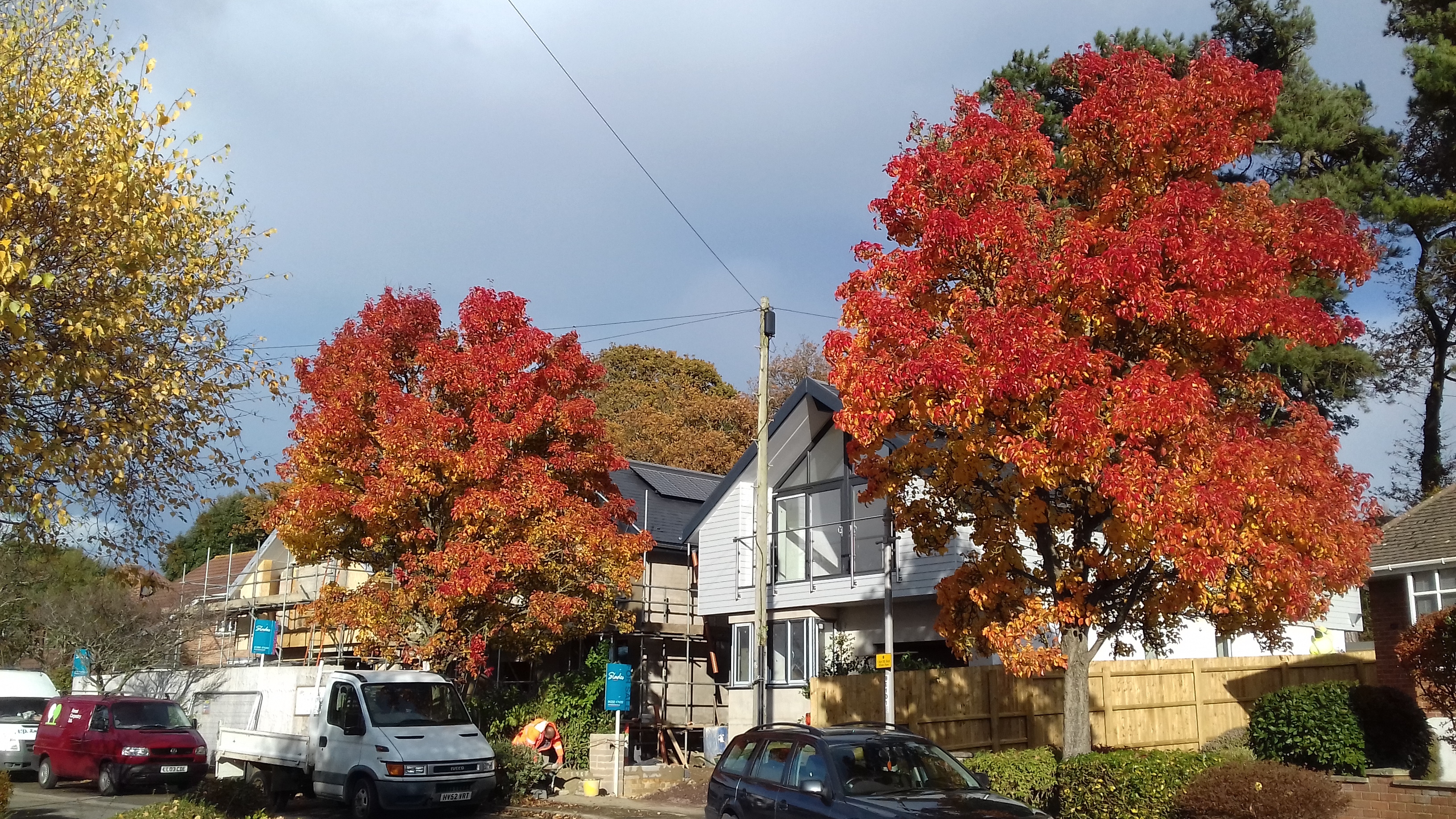 We are building three lovely houses in Friars Cliff at the moment